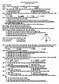 De Cương On Tập Công Nghệ Lớp 8 Giữa Học Kì 2